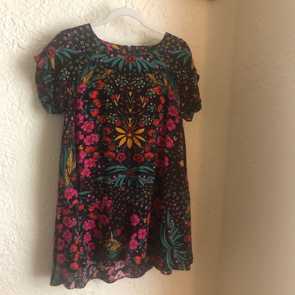 Medium Free People Floral Mini Dress